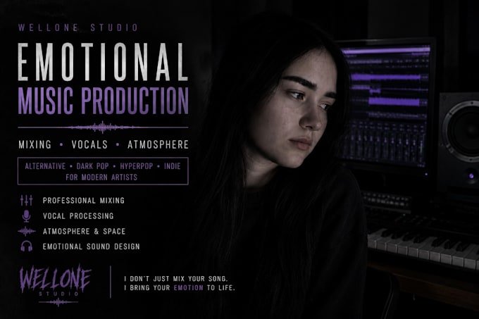 professionally mix emotional alternative vocal