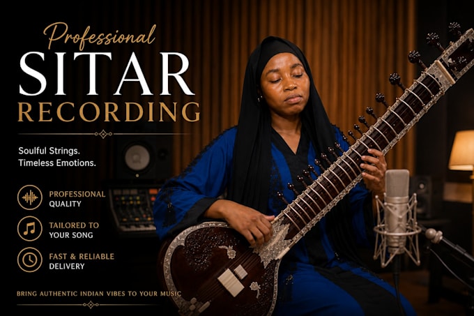 record professional sitar for your songs