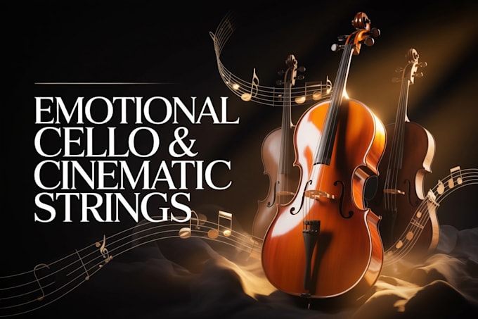 record emotional cello and cinematic strings for your soundtrack