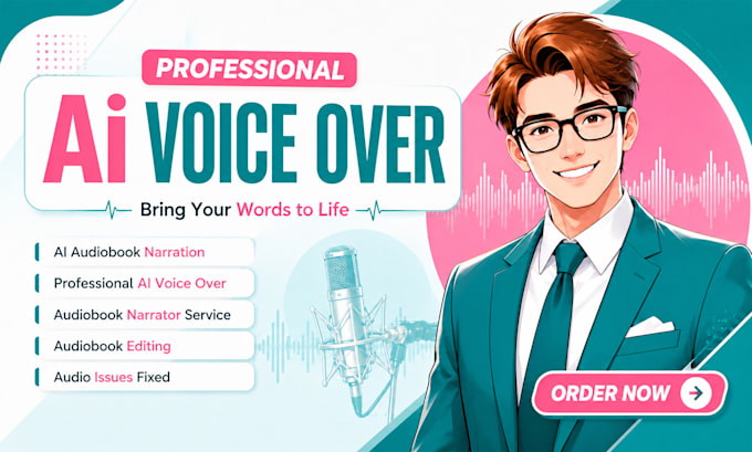 create professional ai audiobook narration and ai voice over