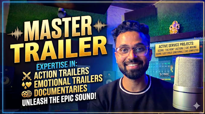 produce cinematic trailler score