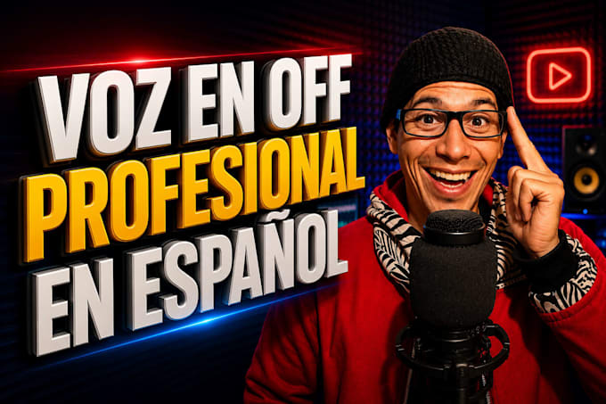locución profesional  voz en off
