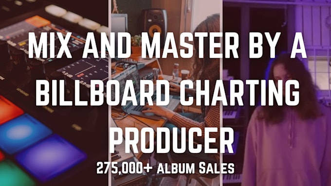 be your professional mixing and mastering engineer