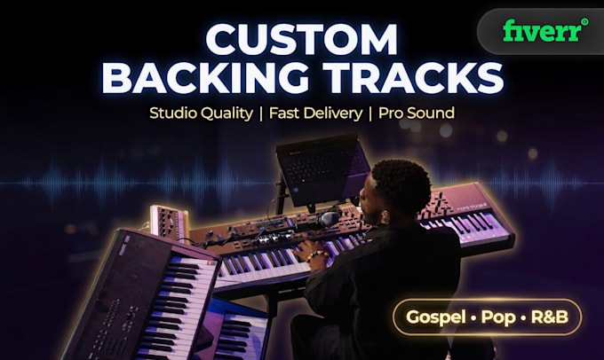 create professional custom backing tracks