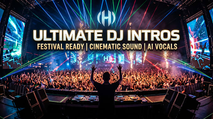 create a professional custom dj intro