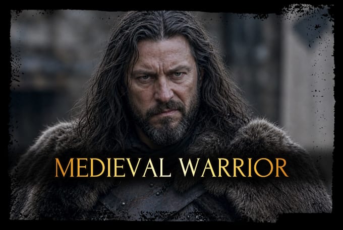 voice a medieval warrior or knight