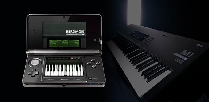 compose chiptune music for your videogame using korg m01d