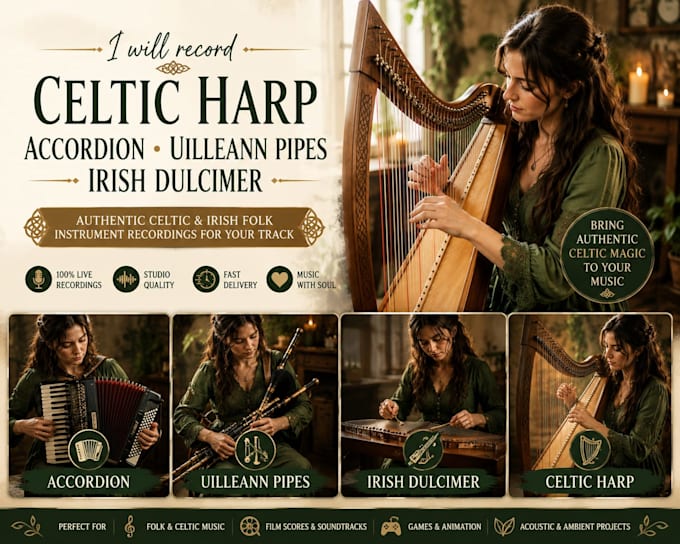 record authentic harp fiddle dulcimer bouzouki mandolin guitar banjo strings