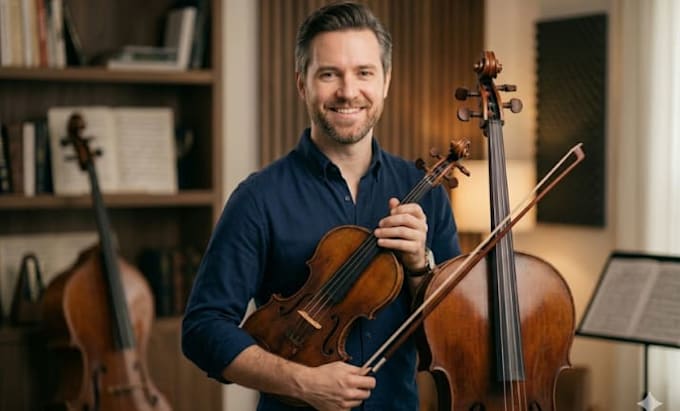 record violin session, cello session or string recording