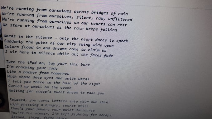 write a song for your music
