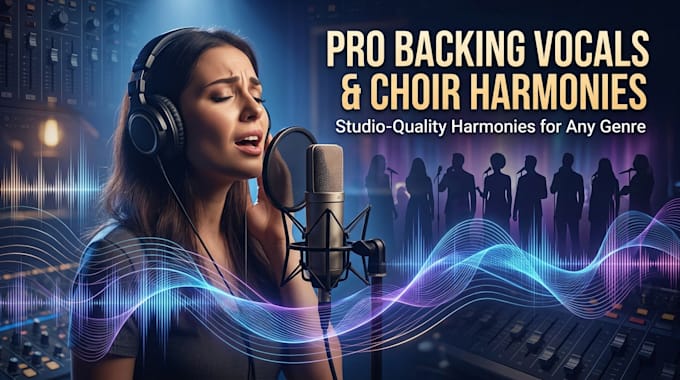 record pro backing vocals and choir harmonies