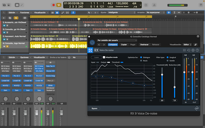dialogue and vo editor