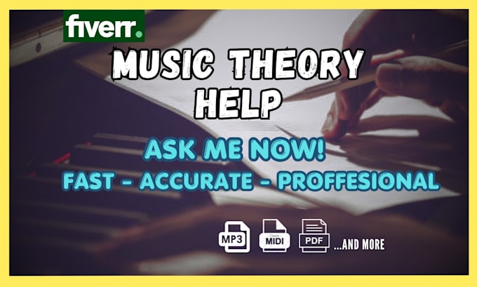 help you solve music theory and notation assignments