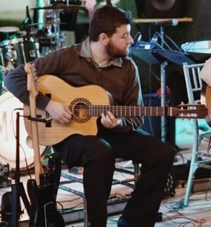 record guitar on your song