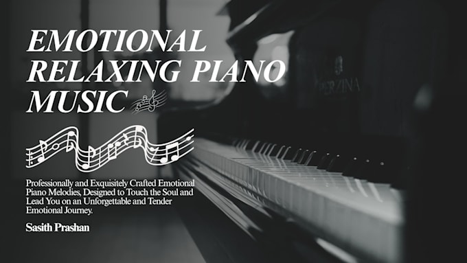 compose professional emotional piano and relaxing music