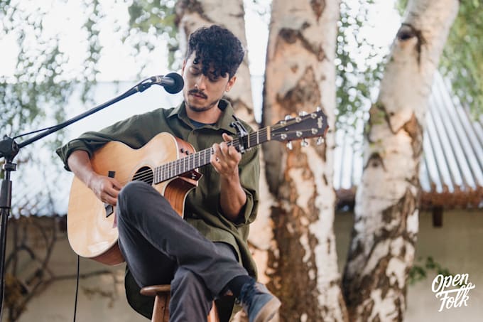 create and record an acoustic custom song for you