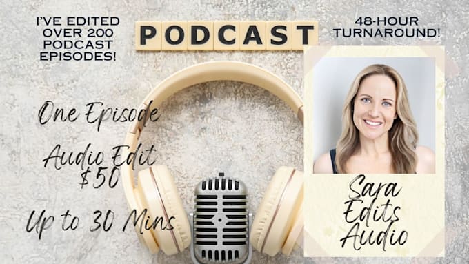 edit your 30 minute podcast episode