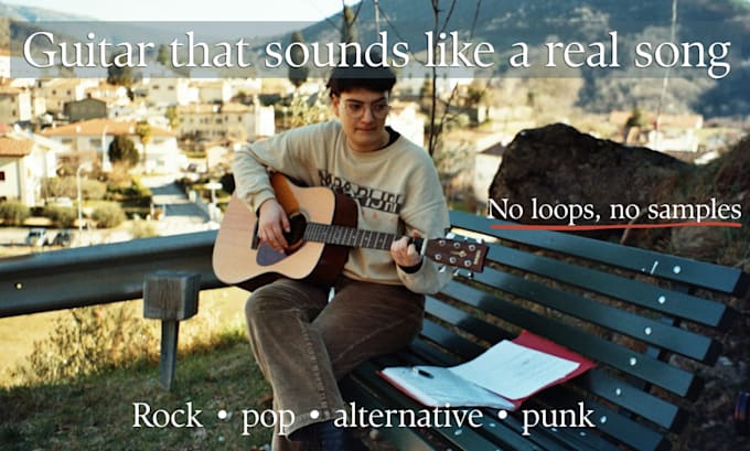 record acoustic guitar for your song