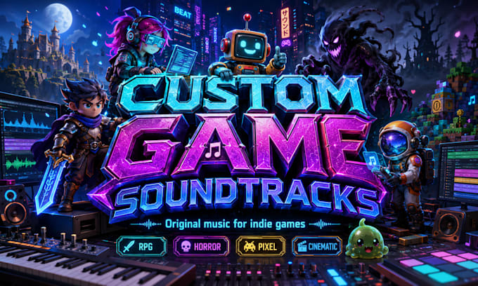 compose original soundtrack for your videogame