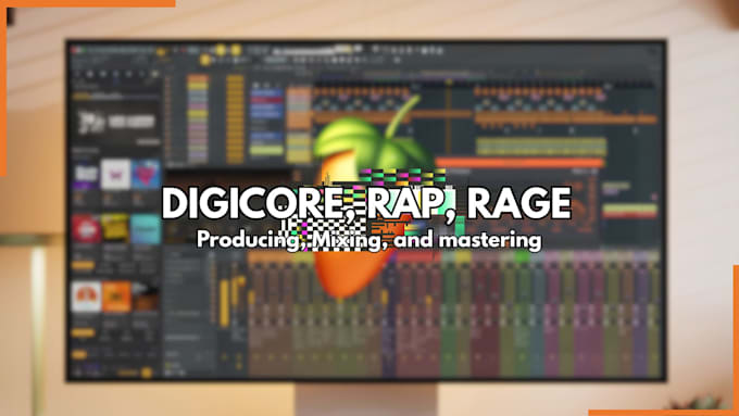 produce a custom rap, rage, or digicore beat
