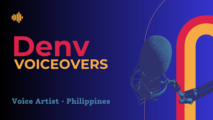 record a professional voice over for your video or project