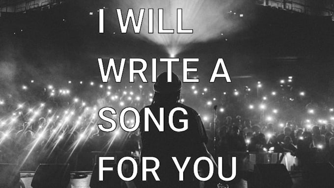 write a custom rap song for you