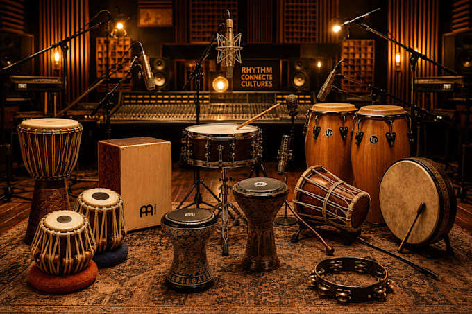 record snaredrum,tabla cajon,darbuka,talkingdrum bodhran djembecongas,tambourin