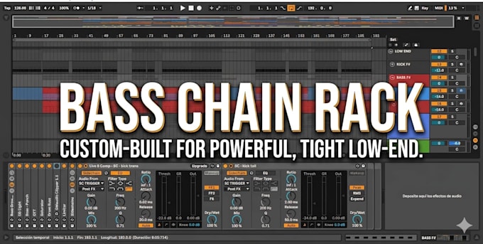 make a professional tech house ableton live template