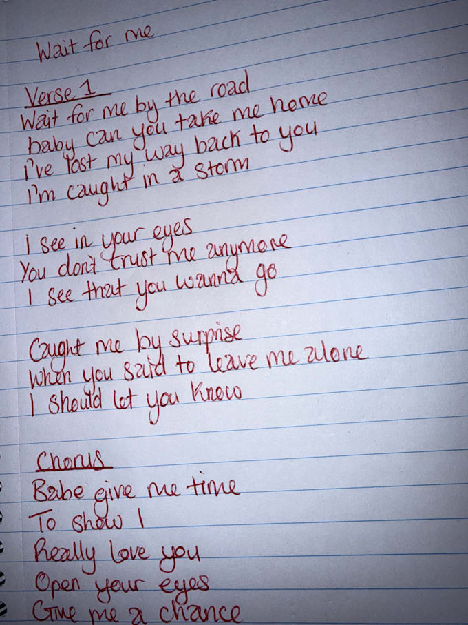 help you write your dream songs