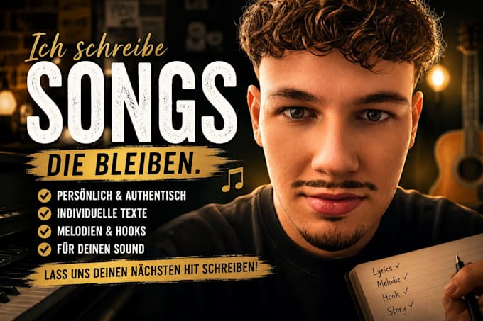 write a song for you