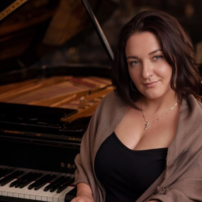 record a professional piano accompaniment track for your audition
