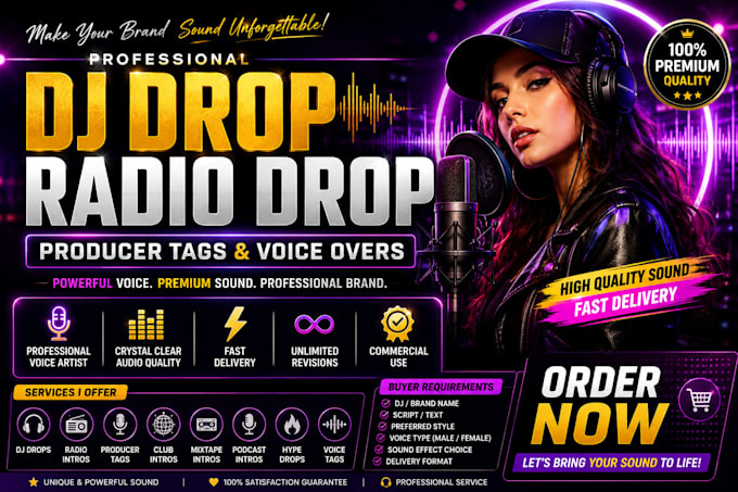 do dj drops female drops