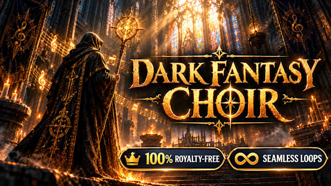 produce dark fantasy choir, epic gregorian chants, and game music