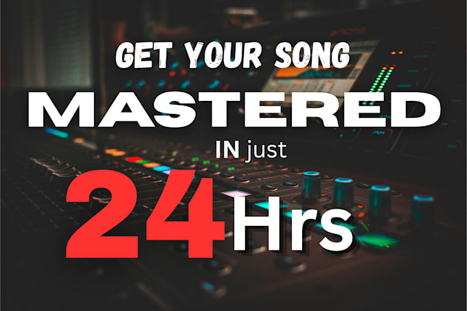 master your song to industry standard