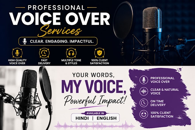 write youtube scripts and provide professional voice over