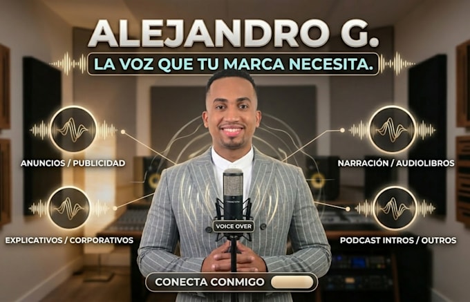 be your professional spanish voice over