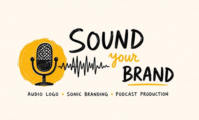 create audio logo custom sound fx podcast sonic branding music production