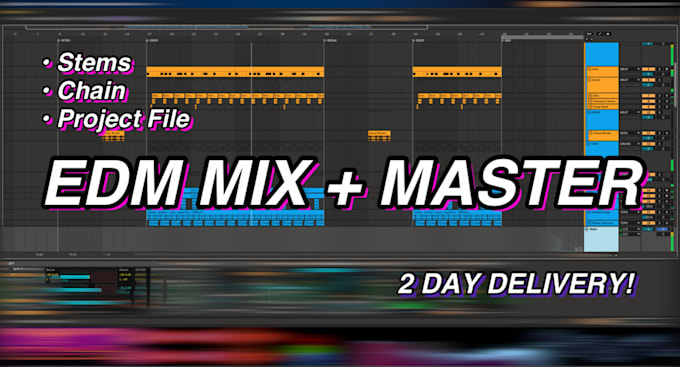 professionally mix your edm track