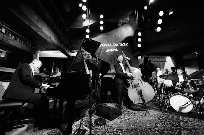 record trad jazz drums