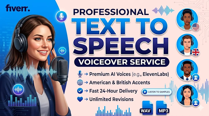 text to speech voiceover