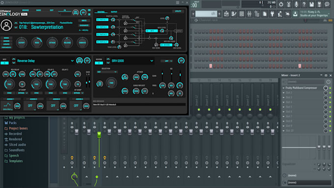 edit audio or produce audio
