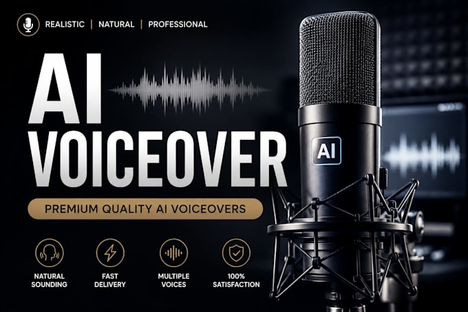 create realistic ai voice over for youtube videos and ads