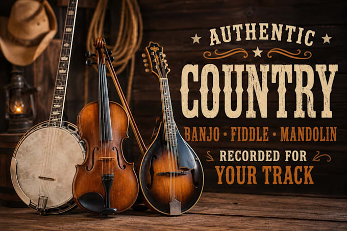 record professional fiddle tracks in my home studio