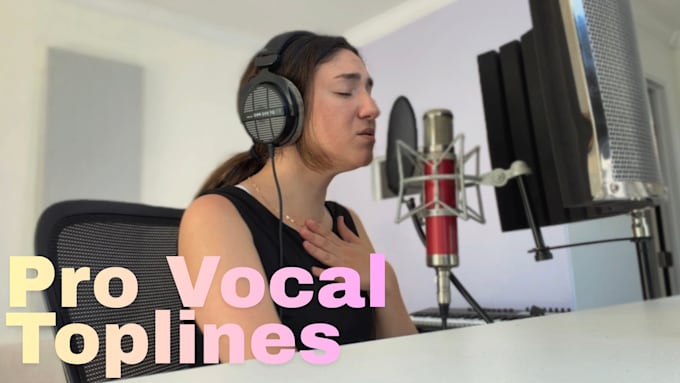 write a catchy pop or edm topline for your song