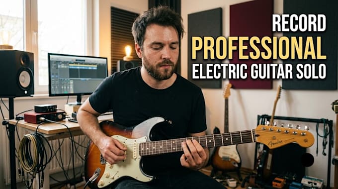 record a professional electric guitar solo
