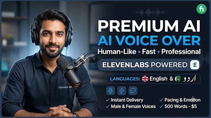create realistic ai voice over for shorts