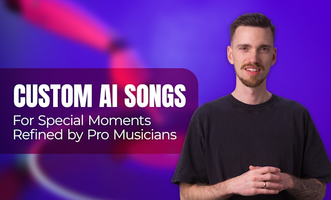 create a custom ai song refined by professional musicians