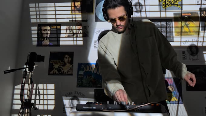compose a cinematic and electronic film score