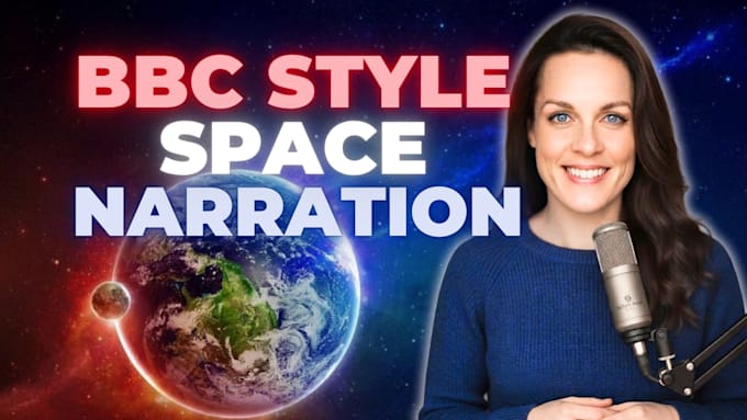 record a professional british space documentary voice over