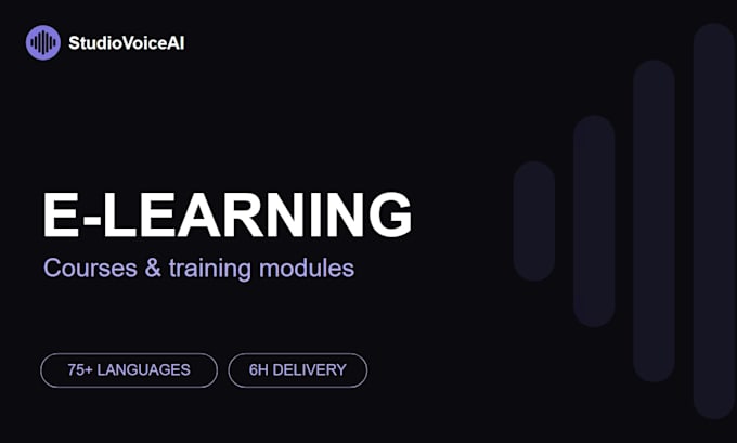 narrate your elearning course in 75 ai languages